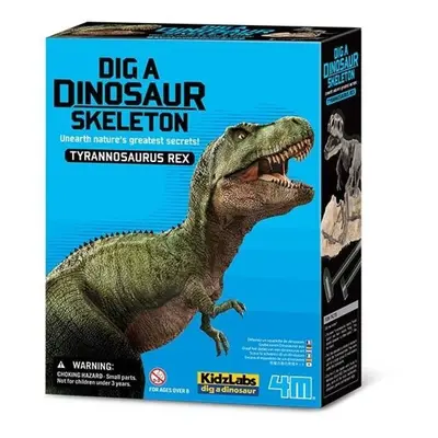 Kidzlabs tesání ze sádry dinosauří kostra t-rex