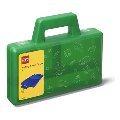 Lego® úložný box to-go zelený