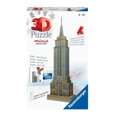 Ravensburger 11271 puzzle 3d mini budova empire state building 54 dílků