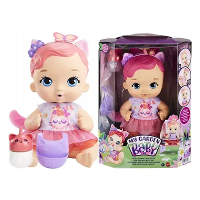 Mattel my garden baby™ miminko růžovo-fialové koťátko