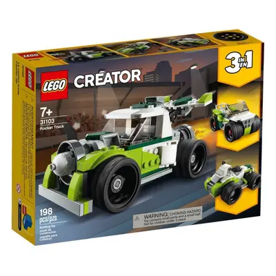 Lego® creator 31103 auto s raketovým pohonem