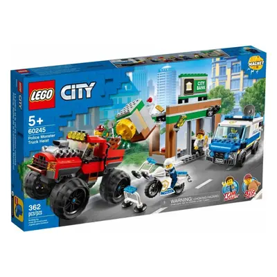 Lego® city 60245 loupež s monster truckem