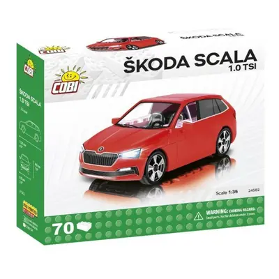 Cobi 24582 škoda scala 1.0 tsi, 1:35