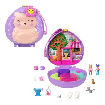 Mattel polly pocket pidi svět do kapsy ježkova kavárna, hrd37