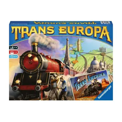 Ravensburger 26027 trans europa, společenská hra