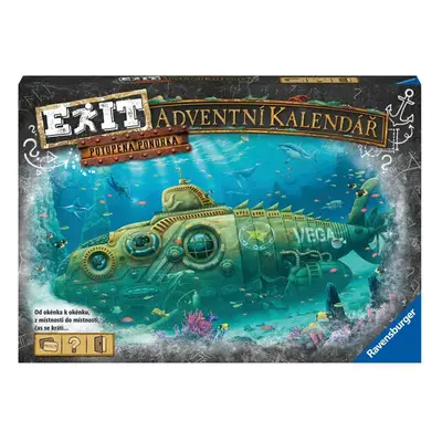 Ravensburger 20077 exit adventní kalendář ponorka