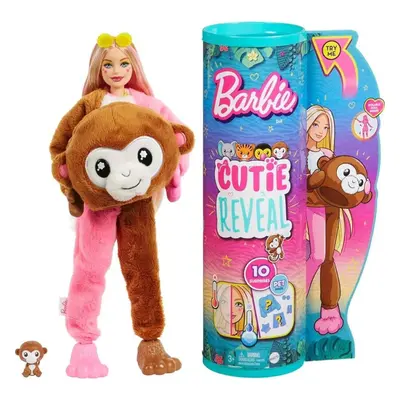 Mattel barbie cutie reveal série džungle opice, hkr01