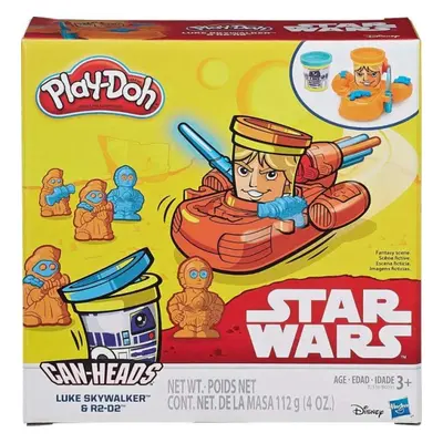 Play doh star wars dvojbalení kelímků luke skywalker a r2-d2