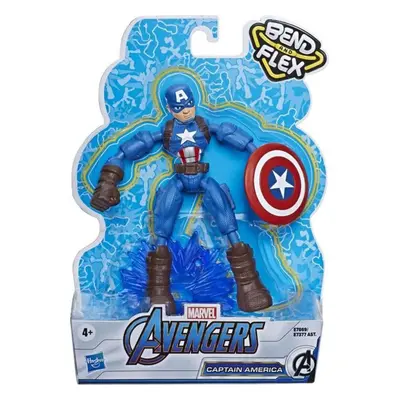 Hasbro avengers figurka bend and flex captain america