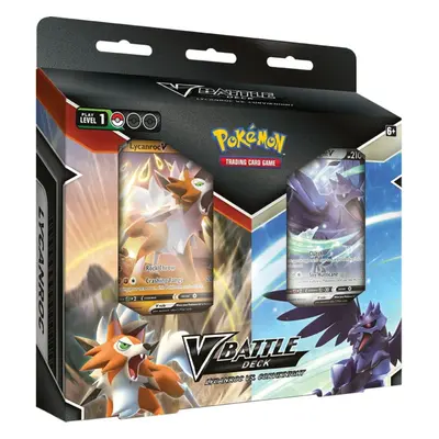 Pokémon tcg: v battle deck lycanroc vs. corviknight