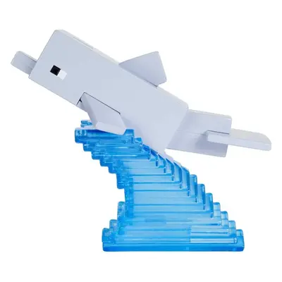 Minecraft figurka 8cm dolphin, mattel gtp14