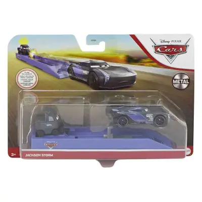 Cars 3 vystřelovač s autíčkem jackson storm, mattel gyh51