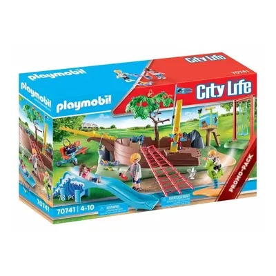 Playmobil 70741 dětské hřiště s vrakem lodi