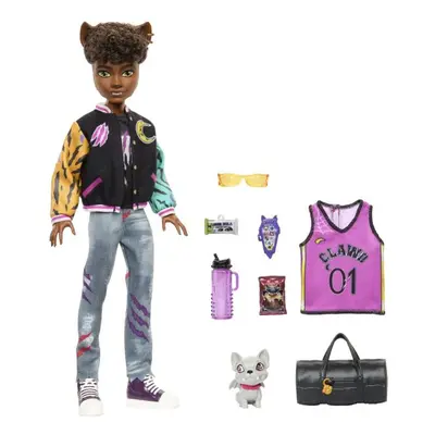 Mattel monster high panenka monsterka clawd wolf, hnf65