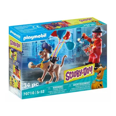 Playmobil 70710 scooby-doo! dobrodružství s duchem klauna