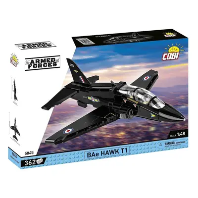 Cobi 5845 britský lehký stíhací letoun bae hawk t1