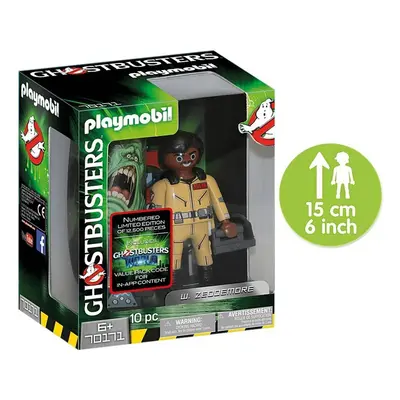 Playmobil 70171 ghostbusters sběratelská figurka w. zeddemore 15cm