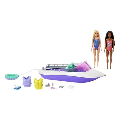 Mattel barbie® člun s 2 panenkami, hhg60