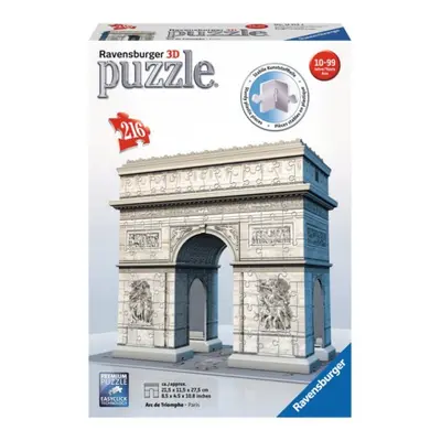 Ravensburger 12514 puzzle 3d vítězný oblouk 216 dílků