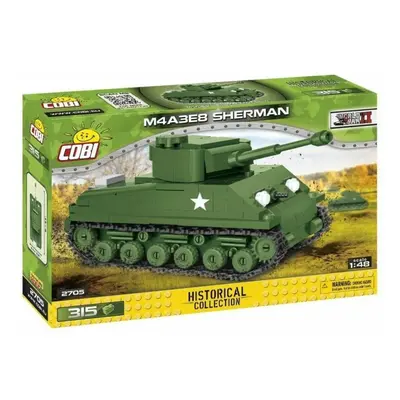 Cobi 2705 world war ii americký tank sherman m4a3e8