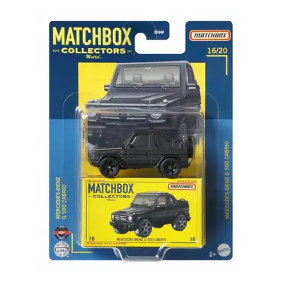 Mattel matchbox angličák mercedes-benz g 500 cabrio