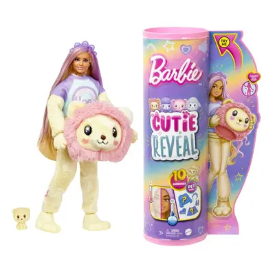 Mattel barbie cutie reveal pastelová edice lev, hkr06