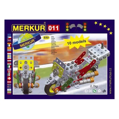 Merkur 11 motocykly, 230 dílů