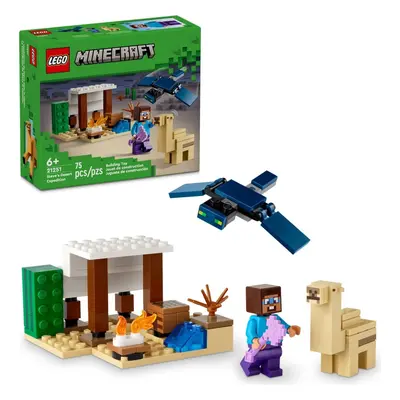 Lego® minecraft® 21251 steve a výprava do pouště