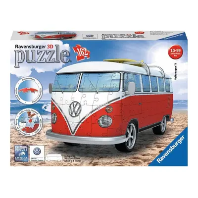 Ravensburger 12516 puzzle 3d vw autobus 162 dílků