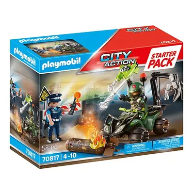 Playmobil 70817 starter pack policie: nebezpečné cvičení