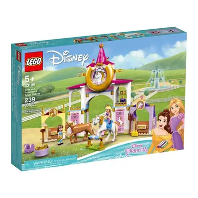 Lego® disney 43195 královské stáje krásky a lociky