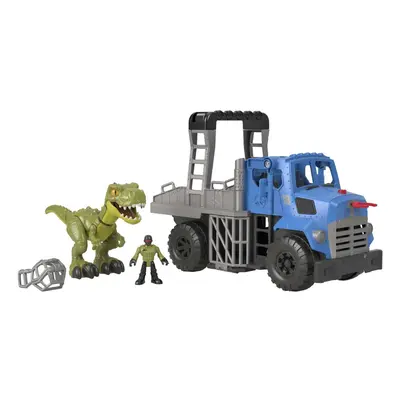 Fisher price imaginext t-rex únik z náklaďáku, mattel gvv50