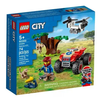 Lego® city 60300 záchranářská čtyřkolka do divočiny