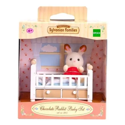 Sylvanian families 5017 králičí miminko s dětskou postýlkou