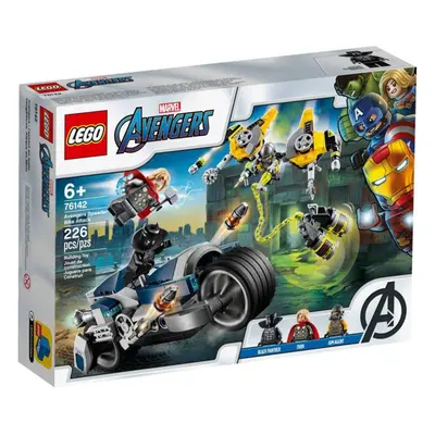 Lego® super heroes 76142 avengers: zběsilý útok na motorce