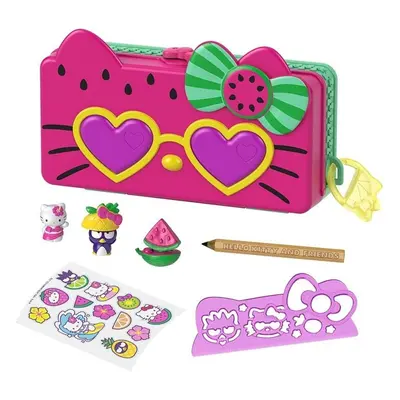 Mattel hello kitty penál hrací set pláž