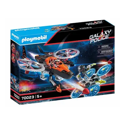 Playmobil 70023 vesmírní piráti - helikoptéra