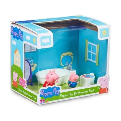 Peppa pig koupelna se 2 figurkami