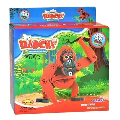 Puzzle 3d orangutan