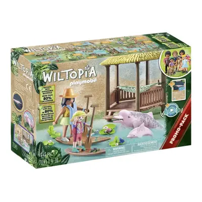 Playmobil 71143 wiltopia - výprava za říčními delfíny