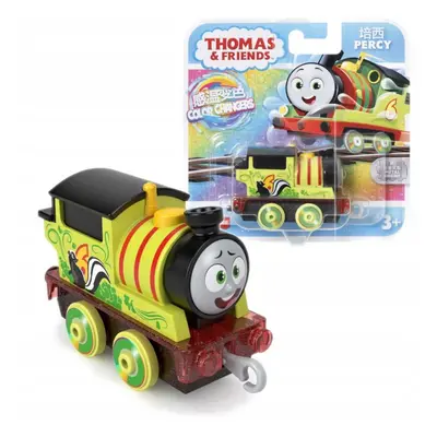 Mattel fisher-price® tomáš a přátelé color changers tahací kovová mašinka percy