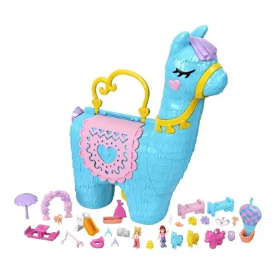 Mattel polly pocket mikro pocketová kabelka lama