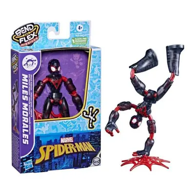 Spider-man bend and flex miles morales, hasbro f3844