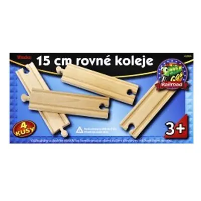 Maxim 50904 koleje rovné 15cm 4ks