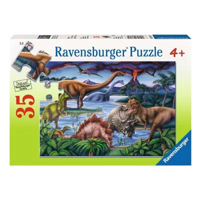 Ravensburger 08613 puzzle dinosauří hřiště 35 dílků