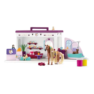 Schleich 42614 sofiin salon krásy pro domácí mazlíčky