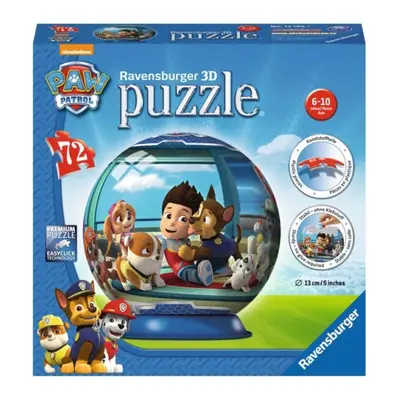 Ravensburger 12186 puzzleball tlapková patrola 72 dílků