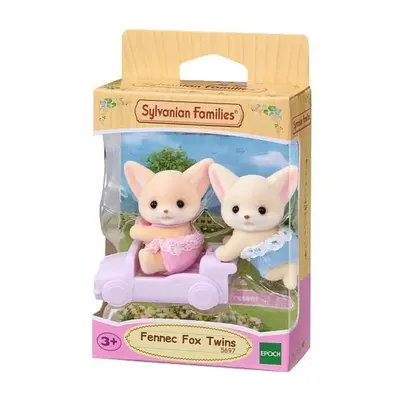 Sylvanian families 5697 dvojčata fenci s autíčkem