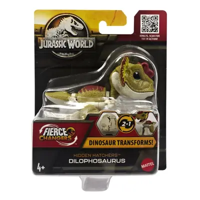 Mattel jurský svět dinosauří transformující se vajíčko dilophosaurus, hlp04