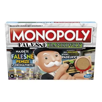 Monopoly falešné bankovky, hasbro f2674